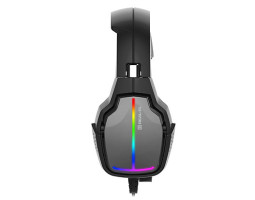 Наушники REAL-EL GDX-7680, Black, Mini jack + USB, накладные, микрофон, кабель 2.2 м (GDX-7680)-foto2