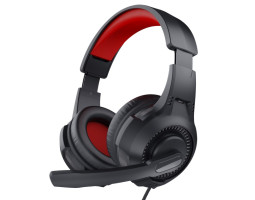 Навушники Trust GAMING, Black/ Red, 3.5 мм, мікрофон, регульоване наголов`я, 2 м (24785)