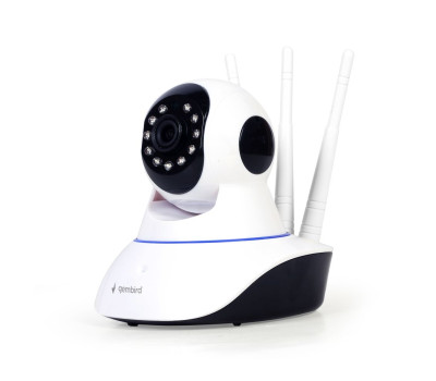 Вебкамера Gembird ICAM-WRHD-02 White, 1080p, WiFi, 2Mp, с круговым обзором Вебкамера Gembird ICAM-WRHD-02 White, 1080p, WiFi, 2Mp, с круговым обзором