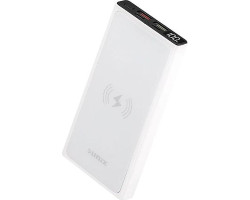 Универсальная мобильная батарея 14000 mAh, Sunix PB-20, White, 2xUSB, wireless charge, quick charge