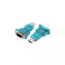 Адаптер USB > COM (USB to RS232), Dynamode, Blue, чіп CH340 (USB-SERIAL-2)
