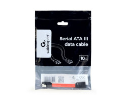 Кабель SATA 0.1m Cablexpert Red (CC-SATAM-DATA-0.1M)