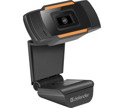 Вебкамера Defender G-Lens 2579, Black, 2 Mp, 1280x720/ 30 fps, микрофон (63179)