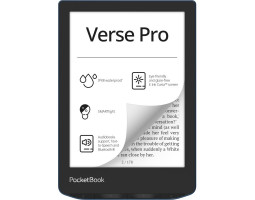 Електронна книга 6&Prime; PocketBook Verse Pro PB634 Azure (PB634-A-CIS) E-Ink Carta