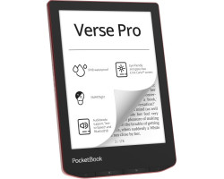 Електронна книга 6&Prime; PocketBook Verse Pro PB634 Passion Red (PB634-3-CIS) E-Ink Carta-foto3