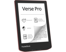 Електронна книга 6&Prime; PocketBook Verse Pro PB634 Passion Red (PB634-3-CIS) E-Ink Carta-foto3