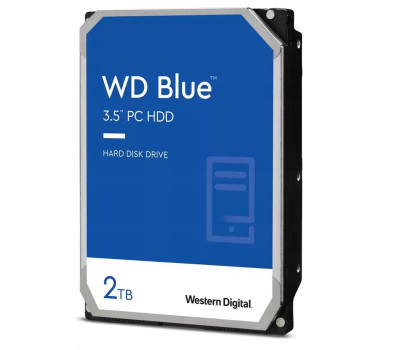 Жорсткий диск 3.5&Prime; 2Tb Western Digital Blue, SATA3, 64Mb, 5400 rpm (WD20EARZ)