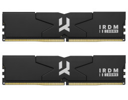 Пам`ять 16Gb x 2 (32Gb Kit) DDR5, 6000 MHz, Goodram IRDM, Black, (IR-6000D564L30S/ 32GDC)