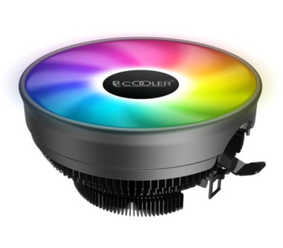 Вентилятор CPU PcCooler E126M PRO, Black, алюміній, 1x120 мм RGB Вентилятор CPU PcCooler E126M PRO, Black, алюміній, 1x120 мм RGB