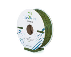PLA пластик Plexiwire для 3D принтера 1.75мм хаки (400м /  1.185кг)