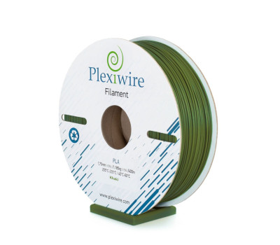 PLA пластик Plexiwire для 3D принтера 1.75мм хаки (400м /  1.185кг)