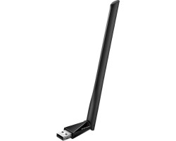 Сетевая карта Mercusys MU6H, Black, 2.4/ 5GHz (802.11ac), внешняя сменная антенна (5 dBi)