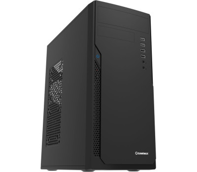 Корпус GameMax ET-211 Black, 400 Вт, Midi Tower, ATX /  Micro ATX /  Mini ITX, 4хUSB 2.0 (ET-211-400)
