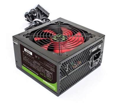 Блок живлення 600 Вт, GameMax GM-600B, Black, Active PFC, 12 см