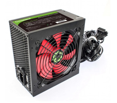 Блок живлення 600 Вт, GameMax GM-600B, Black, Active PFC, 12 см