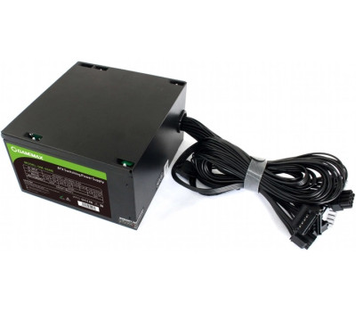 Блок живлення 600 Вт, GameMax GM-600B, Black, Active PFC, 12 см