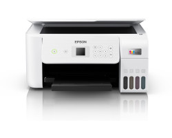 БФП струменевий кольоровий A4 Epson L3266, White, WiFi, 5760х1440 dpi, (C11CJ66411)