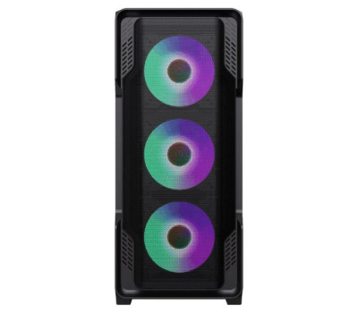 Корпус GameMax Siege BK Black, без БЖ, Mid Tower