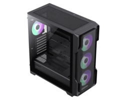 Корпус GameMax Siege BK Black, без БЖ, Mid Tower-foto3
