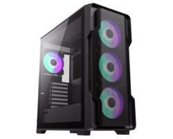 Корпус GameMax Siege BK Black, без БЖ, Mid Tower
