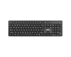Клавиатура 2E KS260, Black, беспроводная, USB 2.4GHz, влагостойкая, до 10 м, 1xAAA (2E-KS260WB)