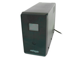 Джерело безперебійного живлення EnerGeni EG-UPS-033, LCD дисплей, USB порт, 1200 ВA, Black