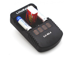 Зарядний пристрій LiitoKala Lii-NL4, Black, 4xAA/ AAA Ni-MH/ Ni-Cd, 1xКрона, струм 500mA -> AA/ AAA / 5-foto2