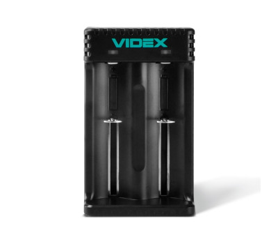 Зарядний пристрій Videx L201, Black, 2 x Li-ion/ IMR (1000 mAh, 4.2V), microUSB (5V/ 2A), LED індикато Зарядний пристрій Videx L201, Black, 2 x Li-ion/ IMR (1000 mAh, 4.2V), microUSB (5V/ 2A), LED індикато