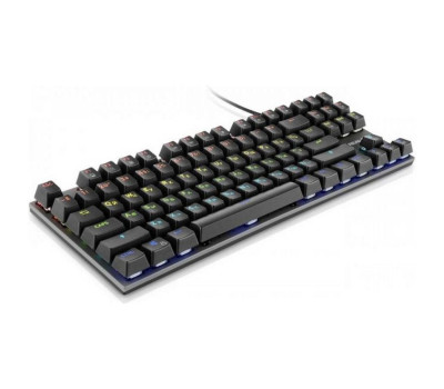 Клавиатура REAL-EL Gaming M 05 USB, серая, механическая Клавиатура REAL-EL Gaming M 05 USB, серая, механическая