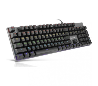 Клавиатура REAL-EL Gaming M 13 USB, серая, механическая Клавиатура REAL-EL Gaming M 13 USB, серая, механическая