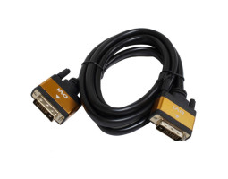 Кабель DVI > DVI 1.0m DVI-D Patron, Black, 30 AWG (PN-MUL-DVI-DVI-1)