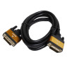 Кабель DVI > DVI 1.0m DVI-D Patron, Black, 30 AWG (PN-MUL-DVI-DVI-1)