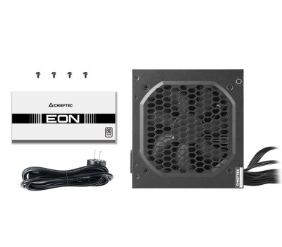 Блок живлення 600 Вт, Chieftec EON, Black, 80+ Standart, (ZPU-600S) Блок живлення 600 Вт, Chieftec EON, Black, 80+ Standart, (ZPU-600S)
