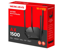 Роутер Mercusys MR60X Wi-Fi 802.11ax, 1775Mb, 3 LAN 10/ 100/ 1000Mb, підтримка MU-MIMO/ MIMO-foto2