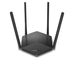 Роутер Mercusys MR60X Wi-Fi 802.11ax, 1775Mb, 3 LAN 10/ 100/ 1000Mb, підтримка MU-MIMO/ MIMO