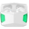 Наушники TWS M5 White wireless, Bluetooth, зарядный кейс с подсветкой, кабель Type-C