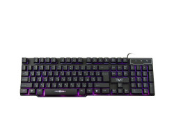 Клавиатура Frime Firefly II Black USB, подсветка, кабель 1.8м (FLK19110)