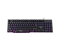 Клавиатура Frime Firefly II Black USB, подсветка, кабель 1.8м (FLK19110)