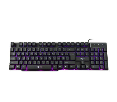 Клавиатура Frime Firefly II Black USB, подсветка, кабель 1.8м (FLK19110)