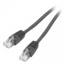 Патч-корд 5 м, UTP, Black, Cablexpert, литый, RJ45, кат.6е (PP6U-5M/ BK)