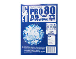 Папір офісний А5 80g (500л.) Crystal Pro клас С Папір офісний А5 80g (500л.) Crystal Pro клас С