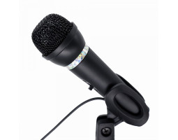 Микрофон Gembird MIC-D-04, Black, 3.5 мм, настольная подставка, 1.3 м-foto3