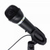 Микрофон Gembird MIC-D-04, Black, 3.5 мм, настольная подставка, 1.3 м Микрофон Gembird MIC-D-04, Black, 3.5 мм, настольная подставка, 1.3 м