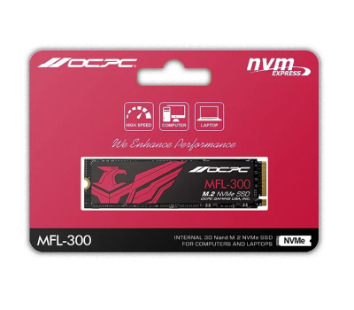 Твердотільний накопичувач M.2 512Gb, OCPC MFL-300, PCI-E 3.0 x4, 3D TLC, (SSDM2PCIEF512GB) Твердотільний накопичувач M.2 512Gb, OCPC MFL-300, PCI-E 3.0 x4, 3D TLC, (SSDM2PCIEF512GB)