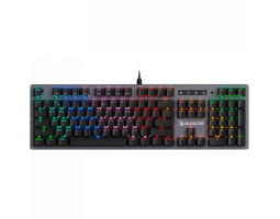 Клавиатура A4Tech Bloody B760, USB Grey, LK-Green switches, механическая, LED-подсветка Клавиатура A4Tech Bloody B760, USB Grey, LK-Green switches, механическая, LED-подсветка