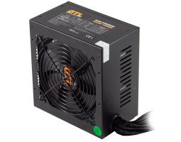 Блок живлення 600 Вт, GTL Gaming Star, Black, 80 Plus, (GTLGS600BK)-foto2