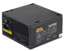 Блок живлення 600 Вт, GTL Gaming Star, Black, 80 Plus, (GTLGS600BK)