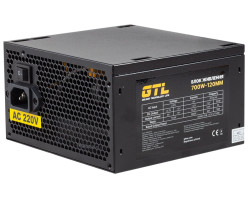 Блок живлення 700 Вт, GTL Gaming Star, Black, 80 Plus, (GTLGS700BK)
