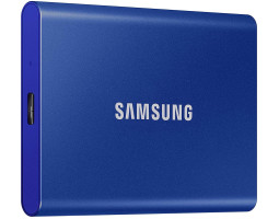 Зовнішній накопичувач SSD, 1Tb, Samsung Portable SSD T7, Blue, (MU-PC1T0H/ WW)