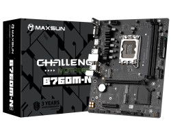 Мат.плата LGA1700, Maxsun Challenger B760M-N D5, MicroATX (MS-Challenger B760M-N D5)